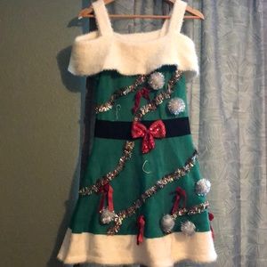 Christmas sweater dress